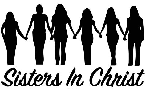 Sisters In Christ .SVG file for vinyl cutting | Etsy