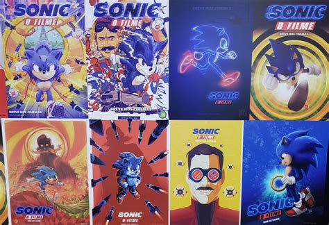 Sonic The Hedgehog Poster Sonic The Hedgehog Printable Movie Poster 50 Bundle ...