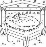 Christian Baby Jesus Coloring Page For Kids 21501686 Vector Art At Vecteezy sketch template