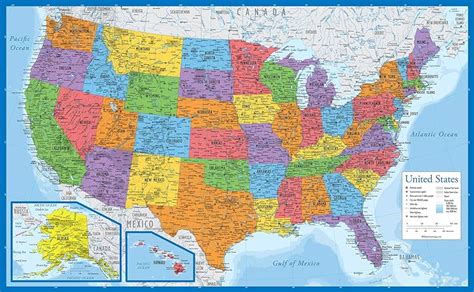 United States Map For Kids Map Of US States (Teacher-Made), 45% OFF