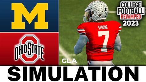 Michigan vs. Ohio State Simulation | NCAA 14 College Football Revamped ...