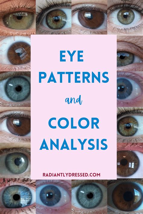 Eye Patterns and Color Analysis - Radiantly Dressed