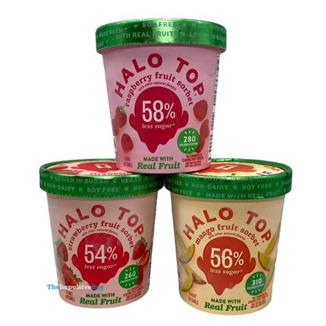 REVIEW: Halo Top Fruit Sorbets - The Impulsive Buy