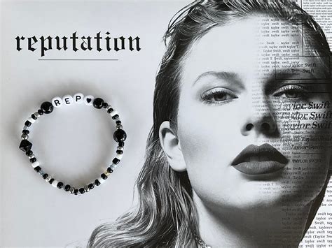 Taylor Swift Reputation Bracelet | Etsy