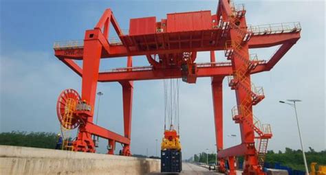 High Technique Rmg Portal Container 40 Ton Gantry Crane High Efficiency - overheadtravelingcrane