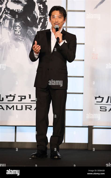 Hiroyuki Sanada, Aug 28, 2013 : Hiroyuki Sanada attends 'The Wolverine ...