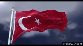 Dalgalanan Türk Bayrağı HD on Make a GIF