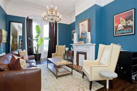 marvelous-blue-dining-room-victorian-Peacock-blue-living-room-living-room-victorian-with-wall ...