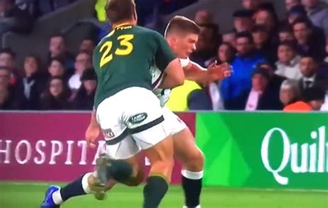 Owen Farrell tackle: Was England co-captain's 'shoulder charge' legal?