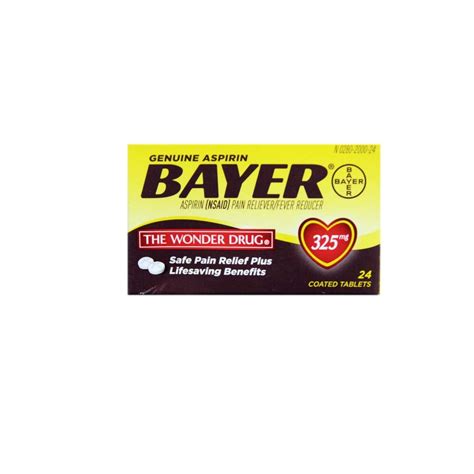 Bayer Aspirin 325mg Tablets - Jollys Pharmacy Online Store