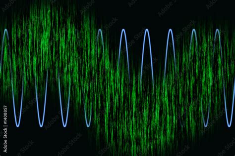 harmonic waves diagram Stock Photo | Adobe Stock