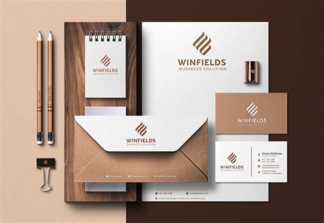 Stationery design for print :: Behance