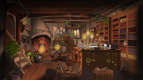 ArtStation - Alchemist Workshop