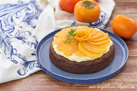 dailydelicious: Persimmon Pudding Cake with cream cheese frosting