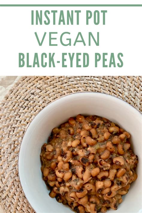 Vegan Black-Eyed Peas - Nutrition Awareness