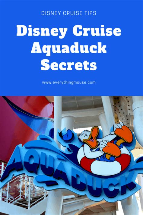 Disney Fantasy Aquaduck - EverythingMouse Guide To Disney