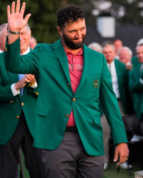 Jon Rahm Masters Green Jacket