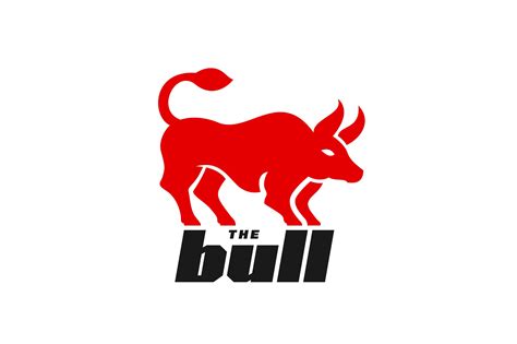 The Bull Minimalist Vector Logo Graphic by garydpohty · Creative Fabrica