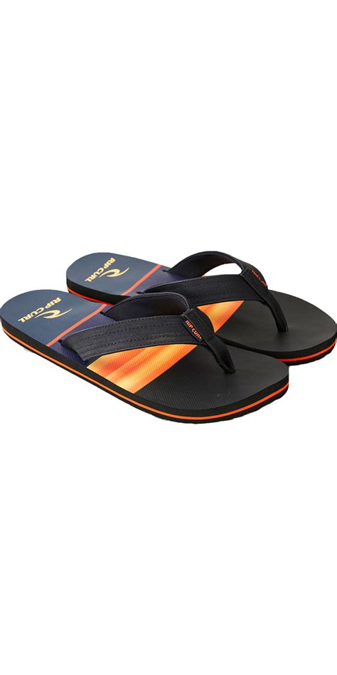 2021 Rip Curl Mens Ripper Flip Flops TCTAK1 - Blue / Orange ...