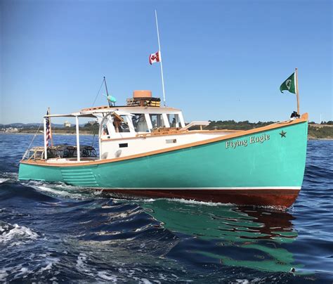 Emerald Marine Carpentry: Flying Eagle, Maine Lobster Boat, New Home on ...