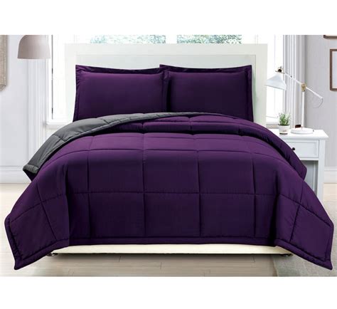 Dark purple comforter sets queen – foregather.net