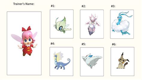 Ribbon's Pokemon by sydneypie on DeviantArt