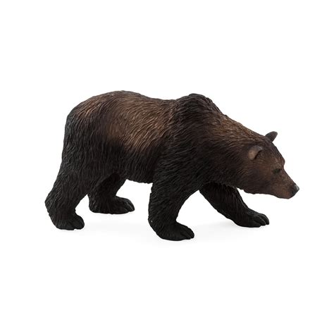 MOJO - Realistic International Wildlife Figurine, Grizzly Bear ...