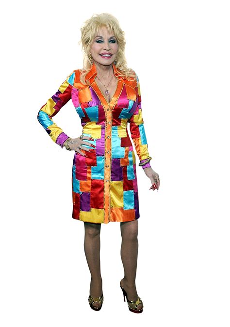 Buy Dolly Parton 5'-3" Country Music Star Dress Coat of Many Colors ...