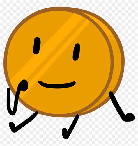 Coiny Sitting Bfb - Bfb Pin And Coiny - Free Transparent PNG Clipart ...