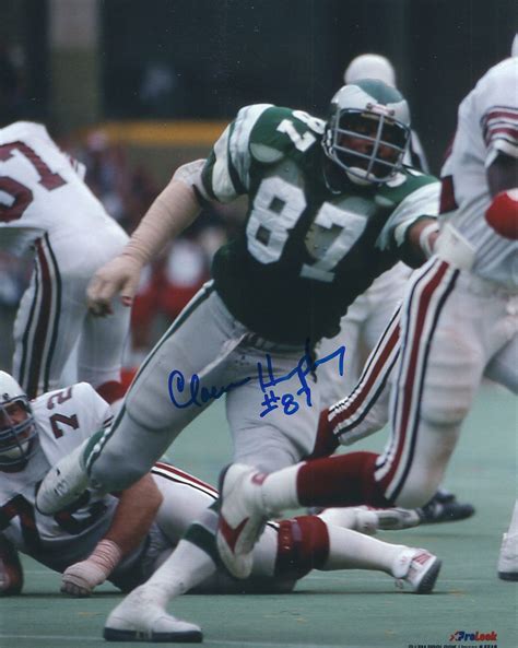 Autographed CLAUDE HUMPHREY 8X10 Philadelphia Eagles photo - Main Line ...