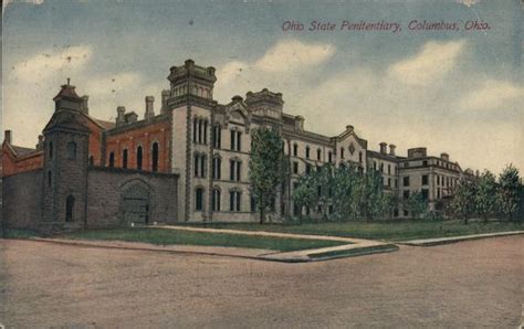 Ohio State Penitentiary Columbus, OH Postcard