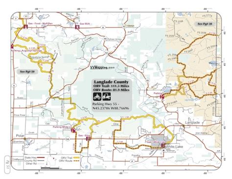 Langlade County ORV Trail Information - VVMapping.com