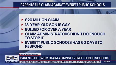 Parents file $20 million claim against Everett public schools - YouTube