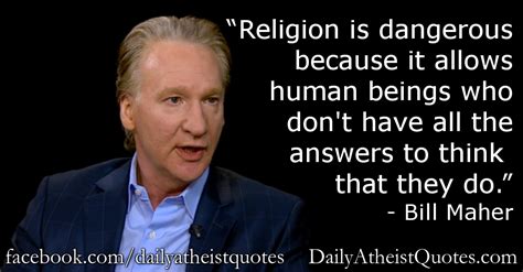 Bill Maher On Religion Quotes. QuotesGram