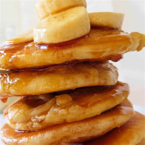 Easy Banana Pancakes - Delicious Bisquick Banana Pancakes