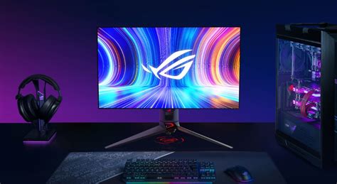 ASUS ROG Swift OLED PG27AQDM Gaming Monitor With 240Hz Refresh Rate Display Unveiled - Gizmochina