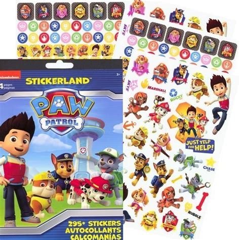 PAW Patrol Reward Stickers - 295 Stickers! - Most Wanted Christmas Toys Most Wanted Christmas Toys