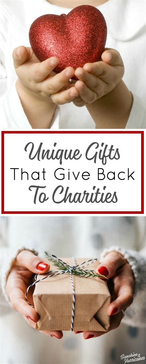 Unique Gifts That Give Back to Charity 2017 - Shop and Save The World