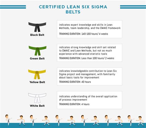 Lean Six Sigma Levels Explained (Infographic) - Apex Global