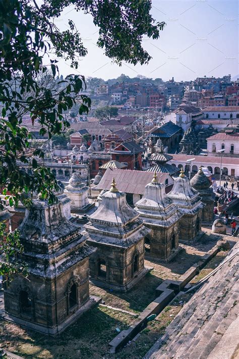 The Pashupatinath Temple | Architecture Stock Photos ~ Creative Market
