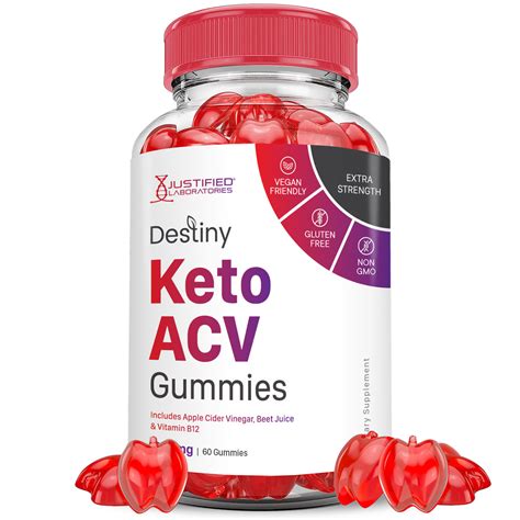 Destiny Keto ACV Gummies 1000MG – Justified Laboratories