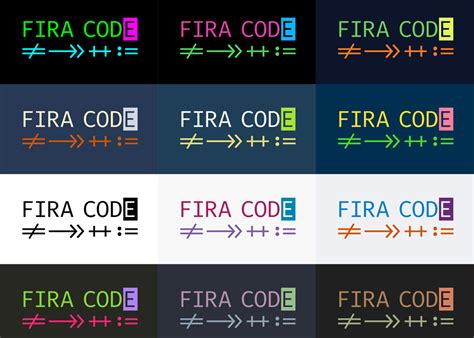 5 Monospaced Fonts With Cool Coding Ligatures - Awwwards