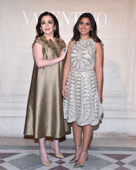 Isha Ambani & Nita Ambani Look Scintillating As They Appear At ...