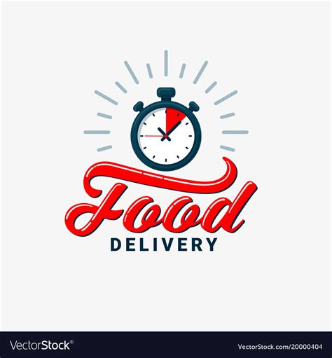 Food delivery design eps10 Royalty Free Vector Image