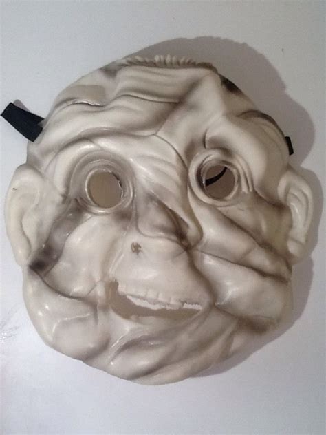 Halloween Scary Mummy Face Mask Monster Old Horror Costume White Pretend NEW | Horror costume ...