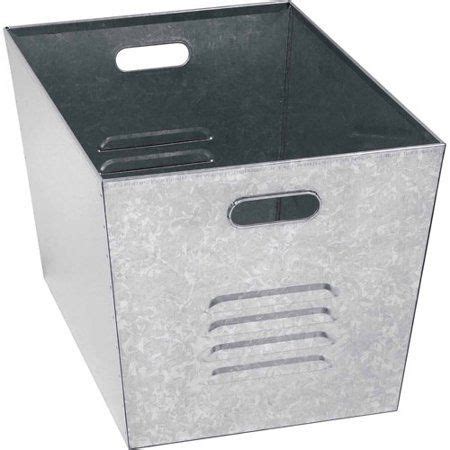 Edsal Steel Galvanized Utility Bins, Set of 6, LB111310 - Walmart.com ...