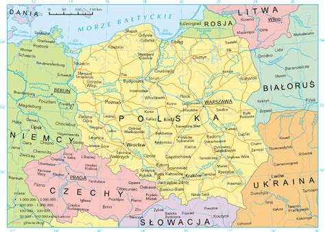 Maps of Poland and Polish Regions