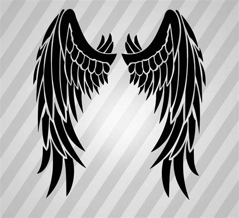 A Guide To Finding The Best Silhouette Angel Wings Svg Free - Daybreakinthekingdom.com