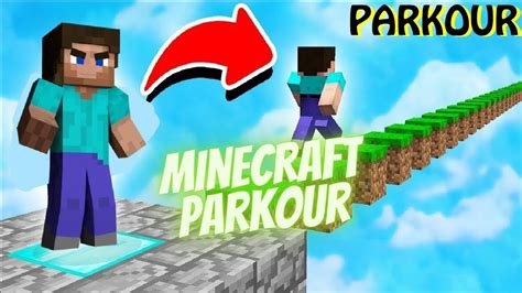 Minecraft parkour challenge - YouTube