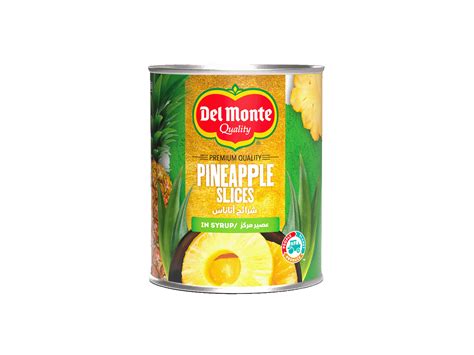 pineApple SliCeS in SYRup - Del Monte Arabia